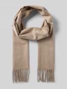 Sjaal met koordjes, model 'Cashmink'