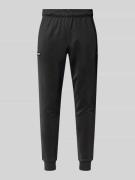 Sweatpants met elastische band, model 'BERTONI'