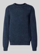 Regular fit gebreide pullover van puur katoen, model 'VAANJO'