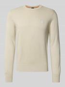 Regular fit pullover van een mix van katoen en kasjmier, model 'KANOVA...