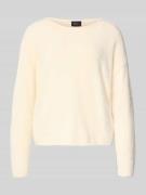 Regular fit gebreide pullover met viscose