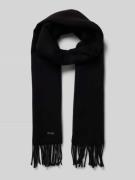 Sjaal van pure wol, model 'ZESY'