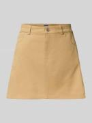 Uitlopende jeansrok van puur katoen, model 'RANDESO'