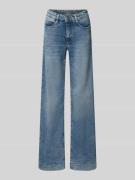 Wide leg jeans met 5-pocketmodel