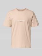 T-shirt met labelprint, model 'BILLYBURG'