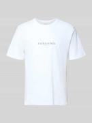 T-shirt met labelprint, model 'BILLYBURG'