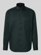 Comfort fit zakelijk overhemd met kentkraag