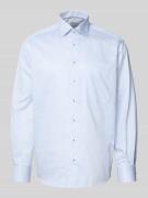 Comfort fit zakelijk overhemd met kentkraag