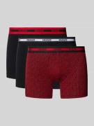 Regular fit boxershort van katoenmix in een set van 3 stuks