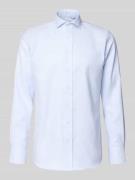 Regular fit zakelijk overhemd met haaikraag, model 'Cutaway'