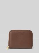 Portemonnee met label in reliëf, model 'YLVA'