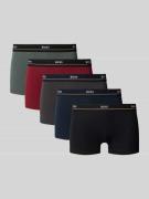 Regular fit boxershort van katoenmix in een set van 5 stuks