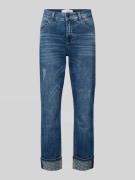 Slim fit jeans in 5-pocketmodel, model 'CICI'