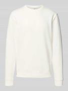 Sweatshirt met ronde hals en logo
