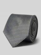 Zijden stropdas met logopatch (7 cm)