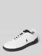 Sneakers met logostitching