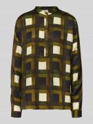 Overhemdblouse van viscose met maokraag, model 'JANE'