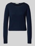 Gebreide pullover van kasjmiermix met ronde hals