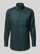 Modern fit zakelijk overhemd met kentkraag