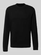Gebreide pullover met ronde hals, model 'MILANO'
