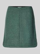 Minirok met wol, model 'WOOLY'