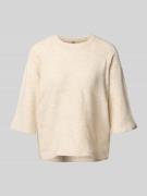 Gebreide pullover met 1/2-mouwen, model 'ORLEAN'