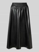 Midirok in leerlook, model 'SMEA'