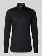 Body fit zakelijk overhemd met extra lange mouwen