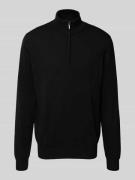 Gebreide pullover met schipperskraag