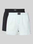 Boxershort van puur katoen in een set van 2 stuks