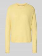 Wollen pullover met ronde hals