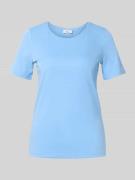 Regular fit T-shirt van puur katoen