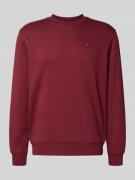 Regular fit sweatshirt van katoenmix