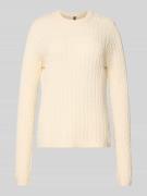 Regular fit gebreide pullover van viscosemix, model 'FIA'