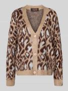 Wollen cardigan met V-hals