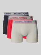 Boxershort met label in band in een set van 3 stuks, model 'JADON'