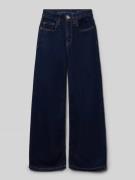 Wide fit jeans met viscose, model 'Annemay'