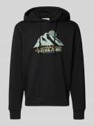 Hoodie met motiefprint, model 'SUN'