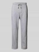 Regular fit sweatpants met tunnelkoord, model 'KANE BRADLEY'