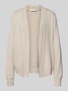 Regular fit gebreid jack van modalmix