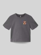 Regular fit T-shirt van puur katoen, model 'REX'