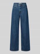 Wide fit jeans in 5-pocketmodel, model 'Jane'