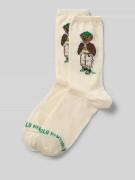 Sokken met labeldetail