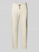 Joggingbroek met elastische band en tunnelkoord