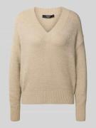 Comfort fit gebreide pullover van wolmix, model 'VISITA'
