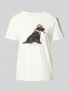 T-shirt met motiefprint