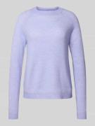 Regular fit coltrui met raglanmouwen, model 'JULIANA'