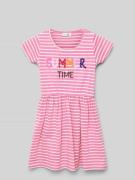 Jurk met streepmotief