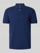Poloshirt met labelstitching