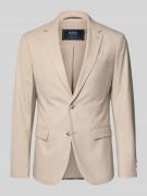 2-knoops colbert met reverskraag